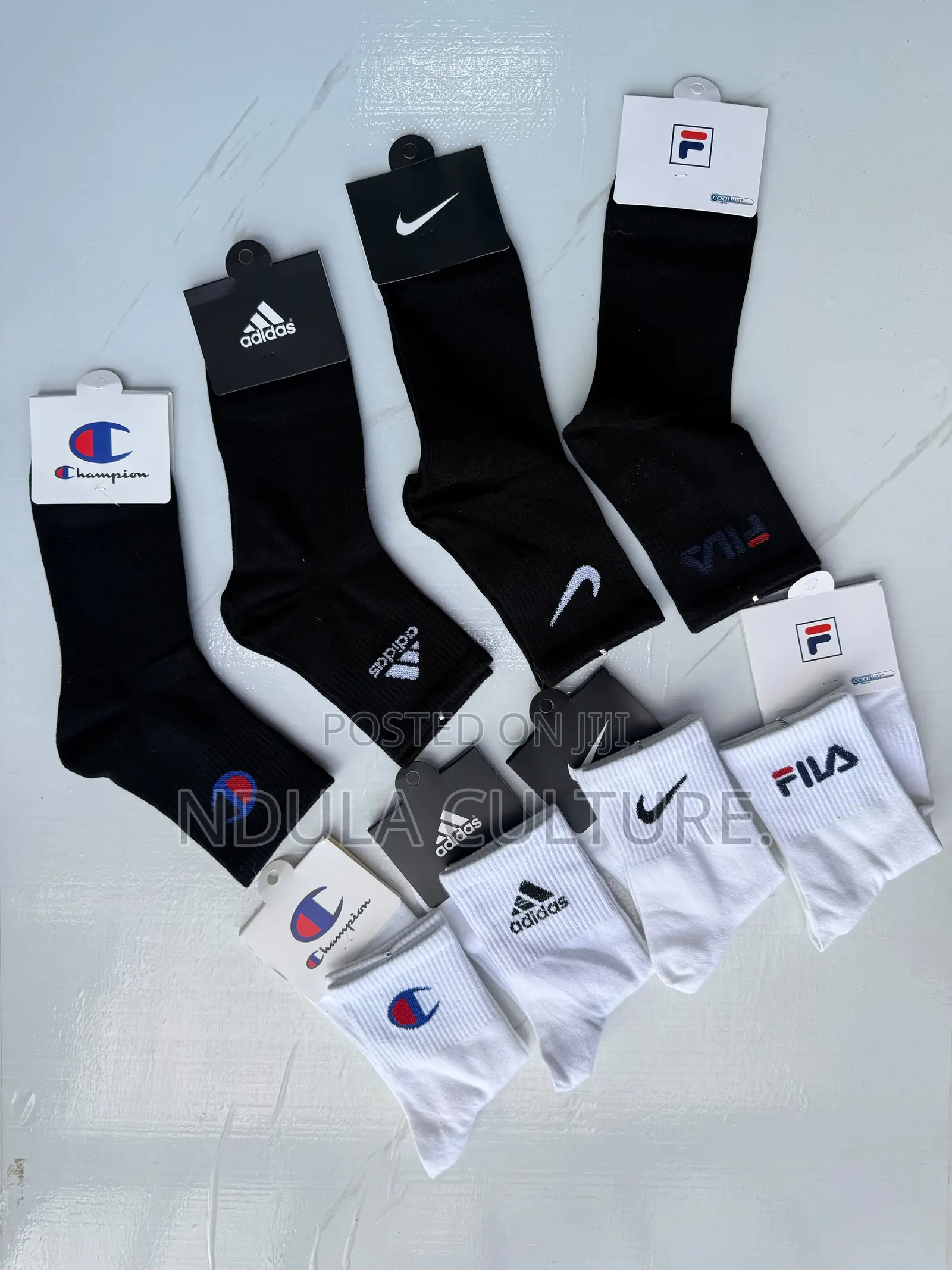 Nike,Fila,New Balance,Champion Original Socks