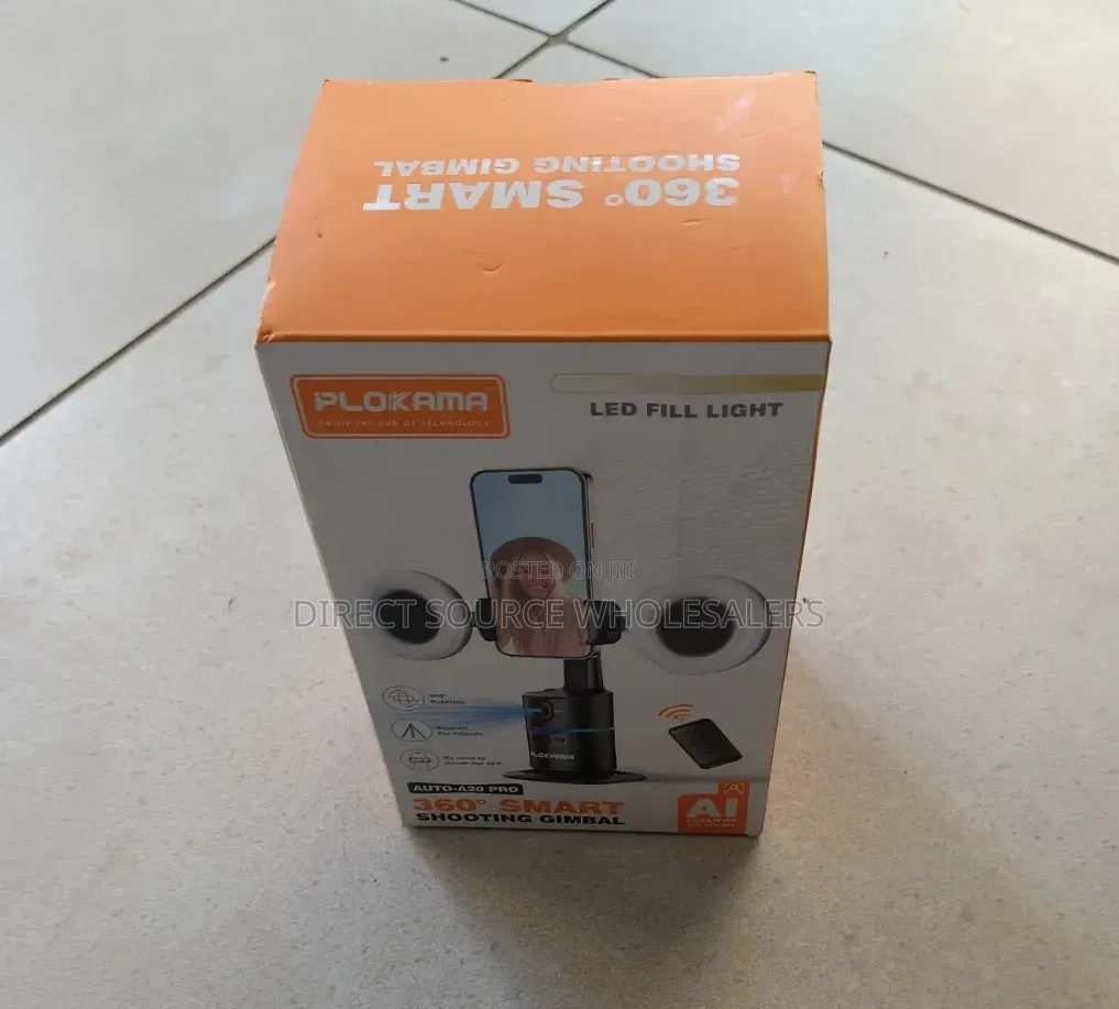 Plokama Auto Tracking Gimbal for Tiktok Youtube Videos