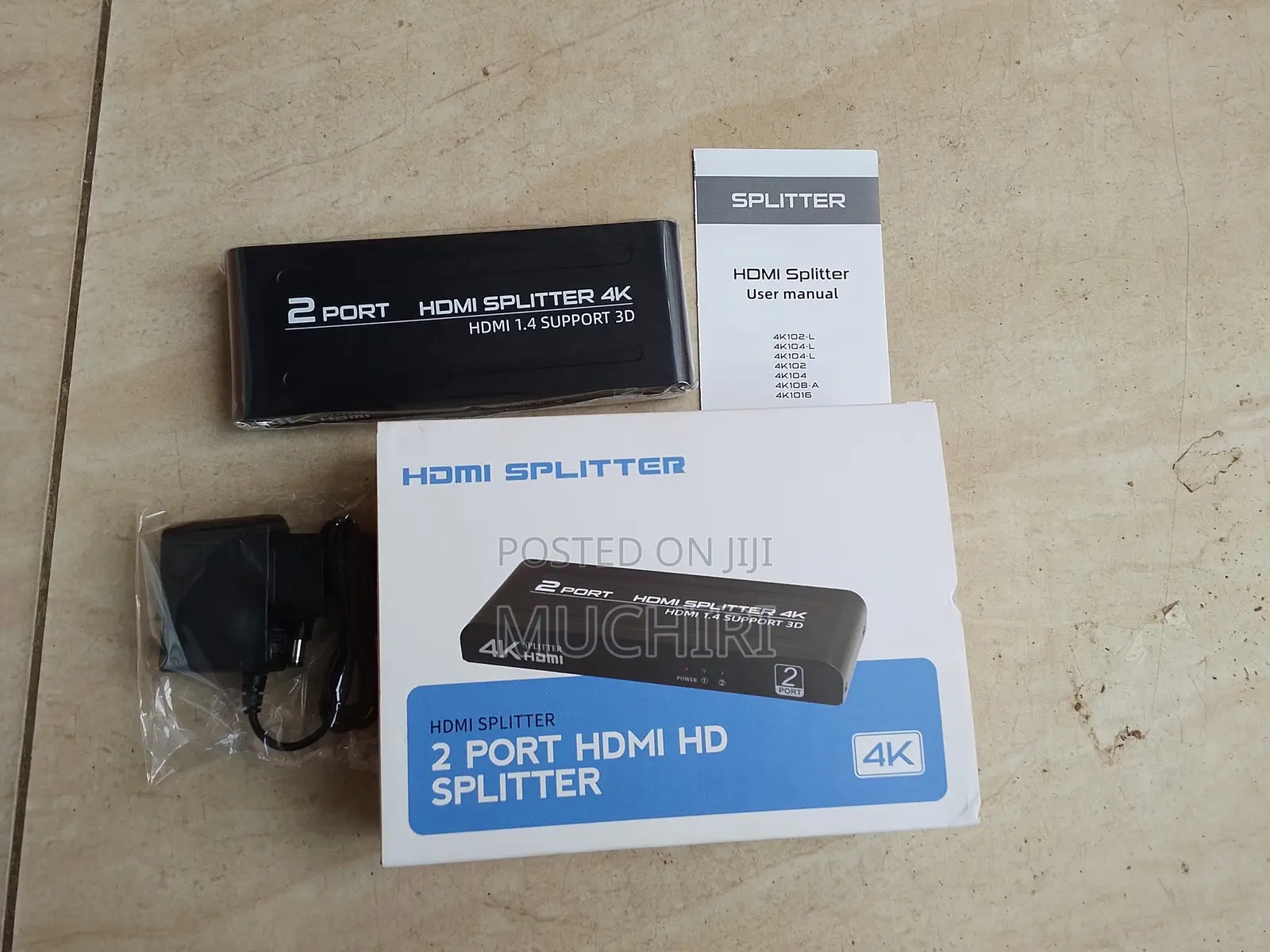 2 Way Powered Hdmi Splitter 1 Input 2 Outputs Screens