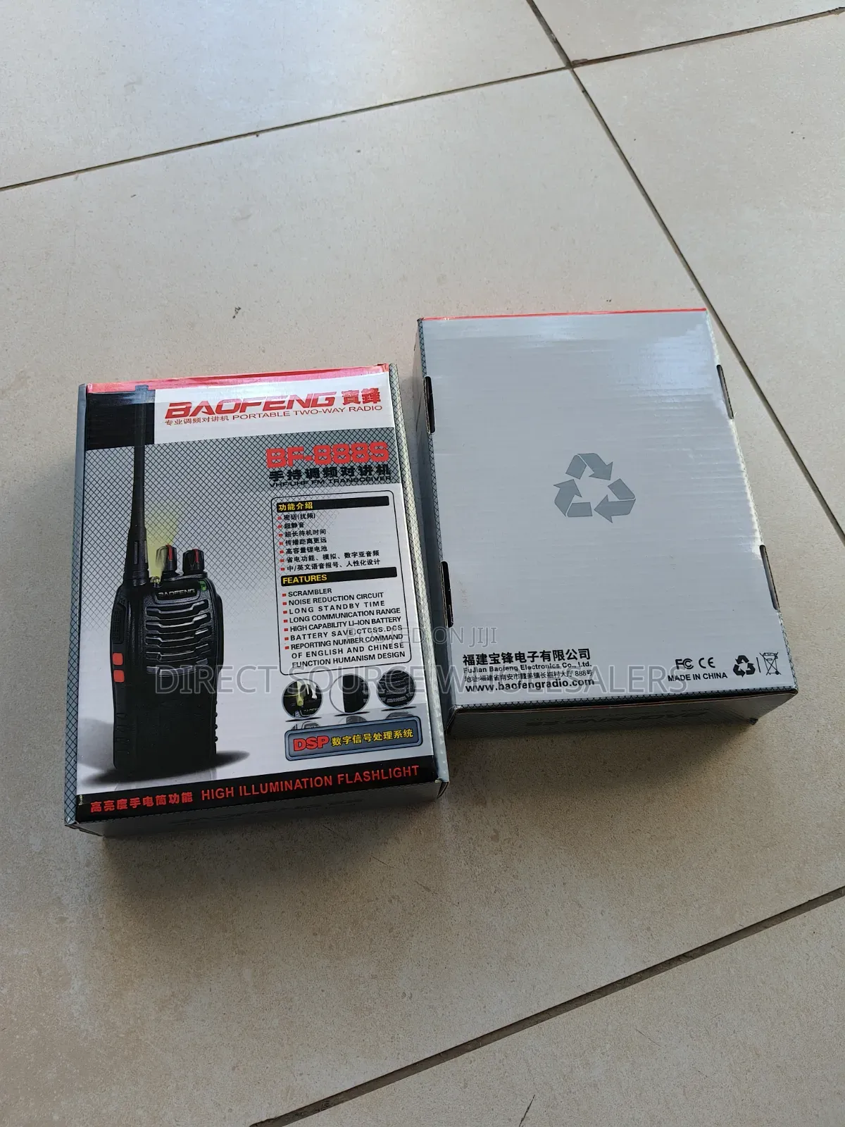 Baofeng Bf-888s Two-Way Radio for Security, Church Events