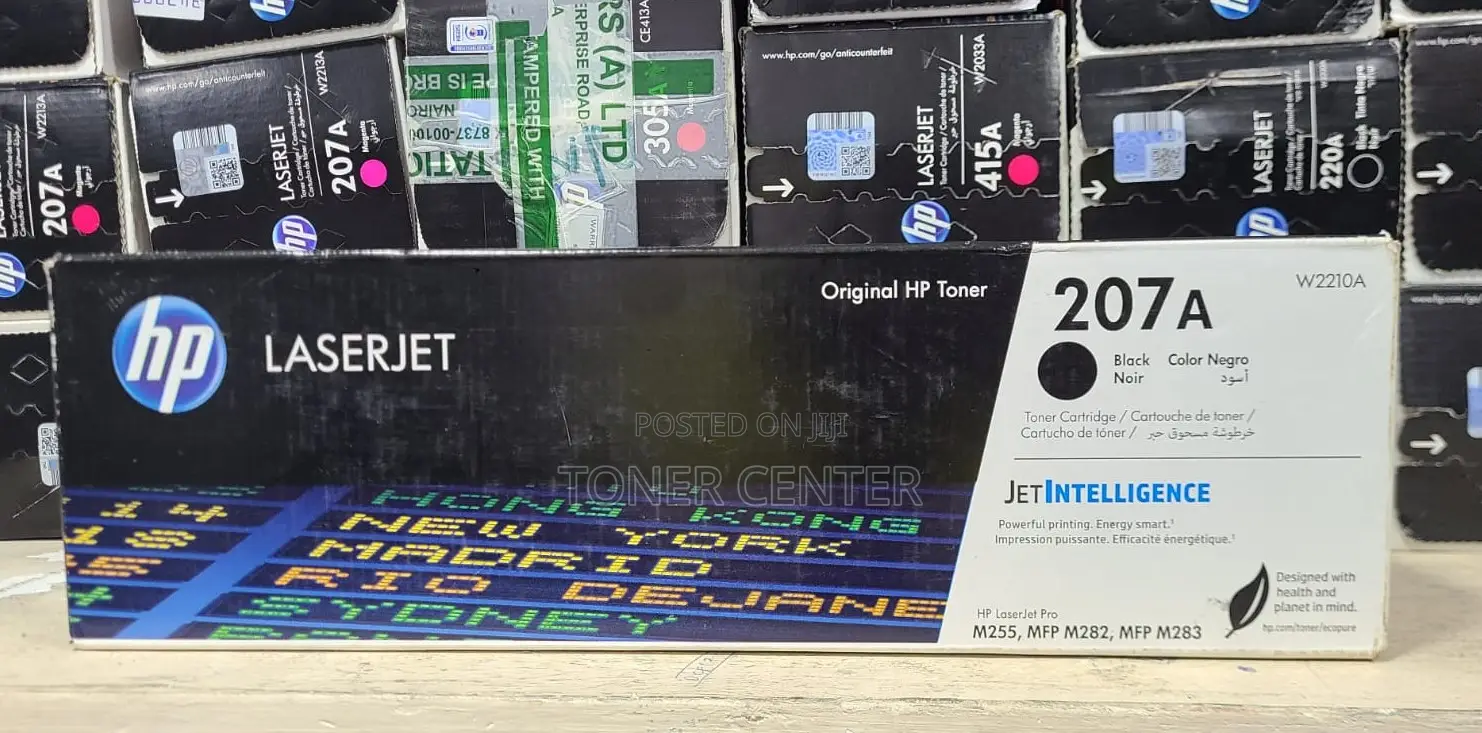 Genuine Hp 207a Black Toner Cartridge
