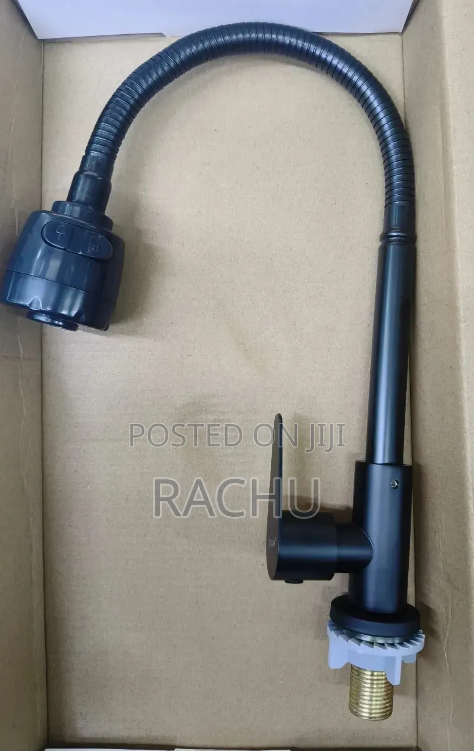 Black Kitchen Tap Flexible