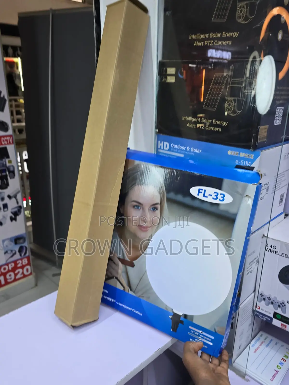 Fl-33 13" Led Video Light 60w With Stand for Photography