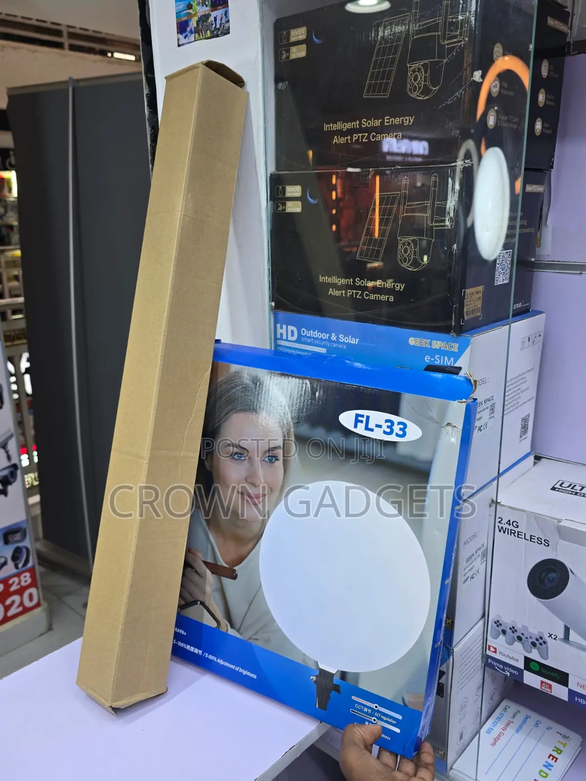 Fl-33 13" Led Video Light 60w With Stand for Photography
