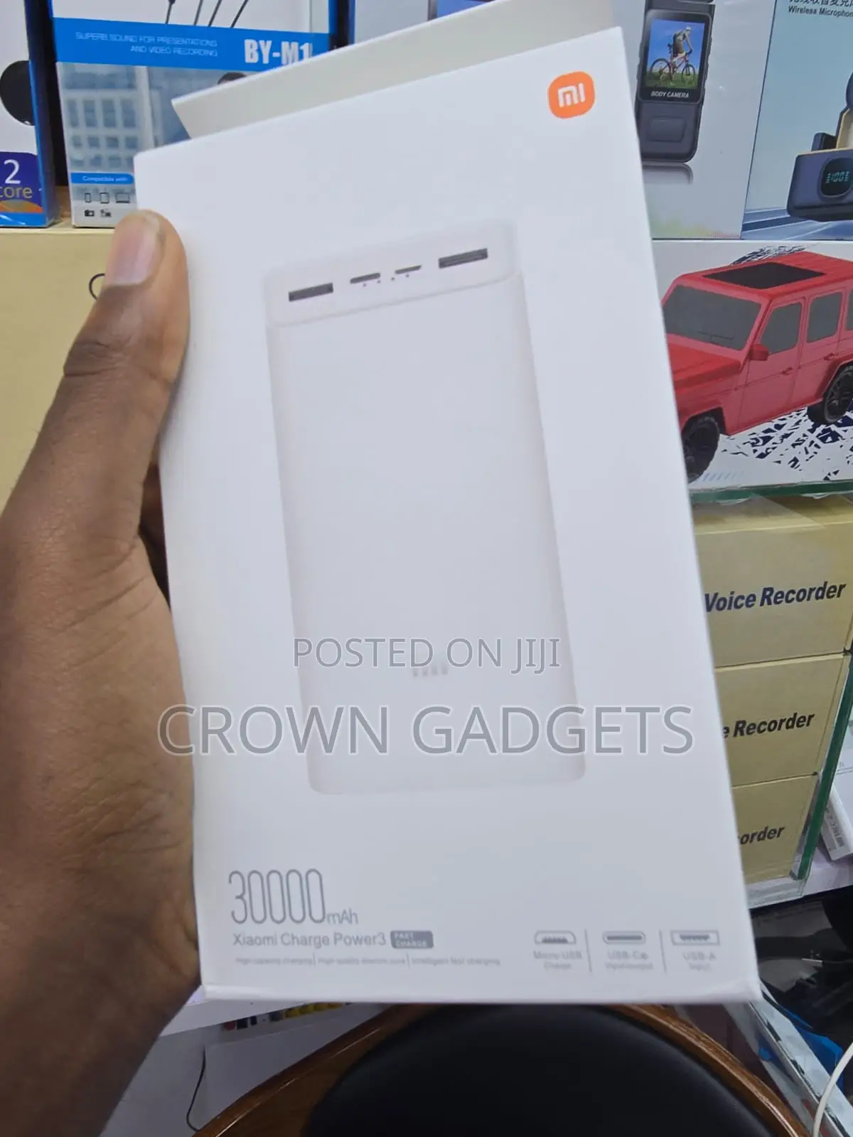 Xiaomi 30000mah Portable Power Bank Dual USB Fast Charge