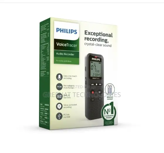 Philips DVT 1160 Recorder Voice Tracer