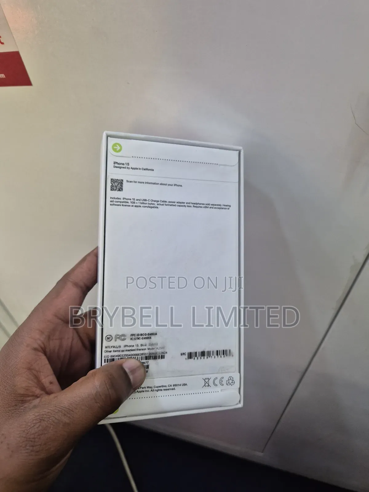 New Apple iPhone 15 256 GB Blue