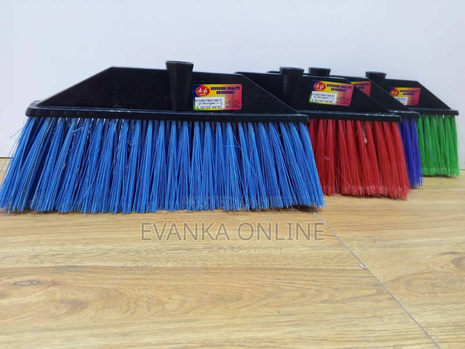 Algi Straight Broom Soft Long Bristles