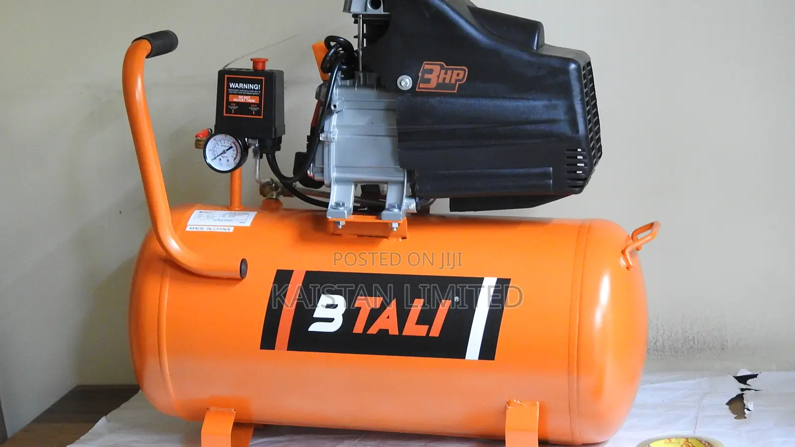 Btali 50L Electric Air Compressor - Heavy Duty Durable Built