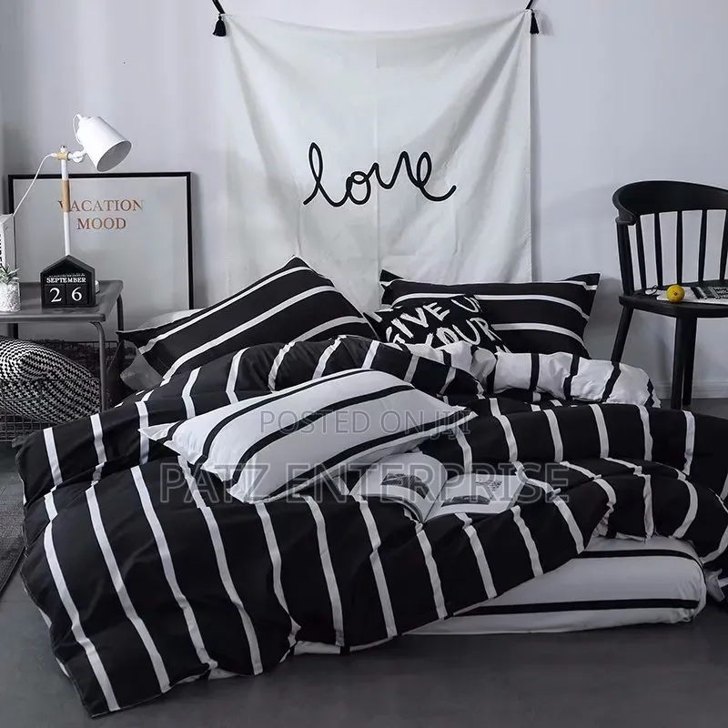 Luxury Nordic Style Cotton Microfiber Duvet Cover SetsSize:6*6/6*7