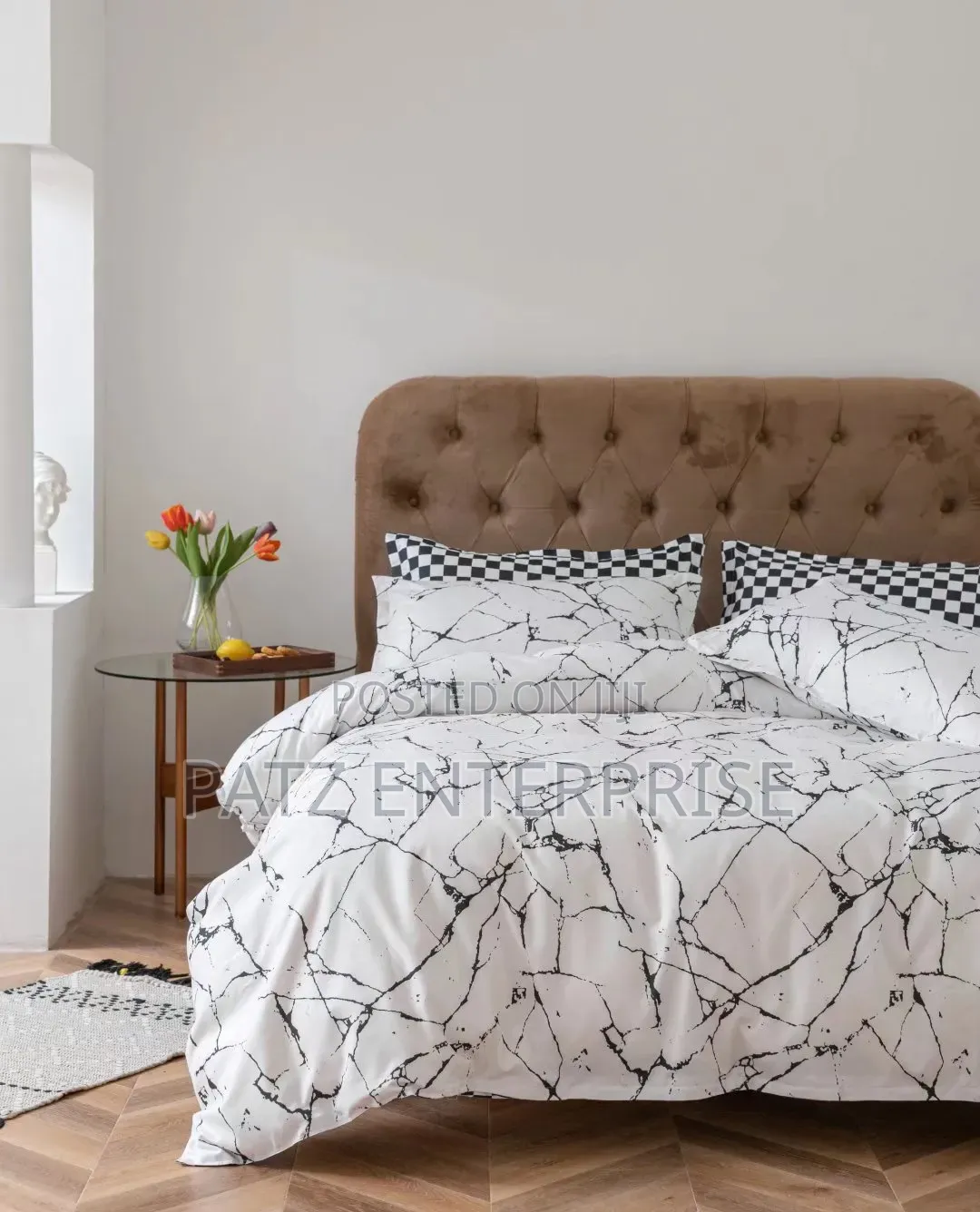 Luxury Nordic Style Cotton Microfiber Duvet Cover SetsSize:6*6/6*7