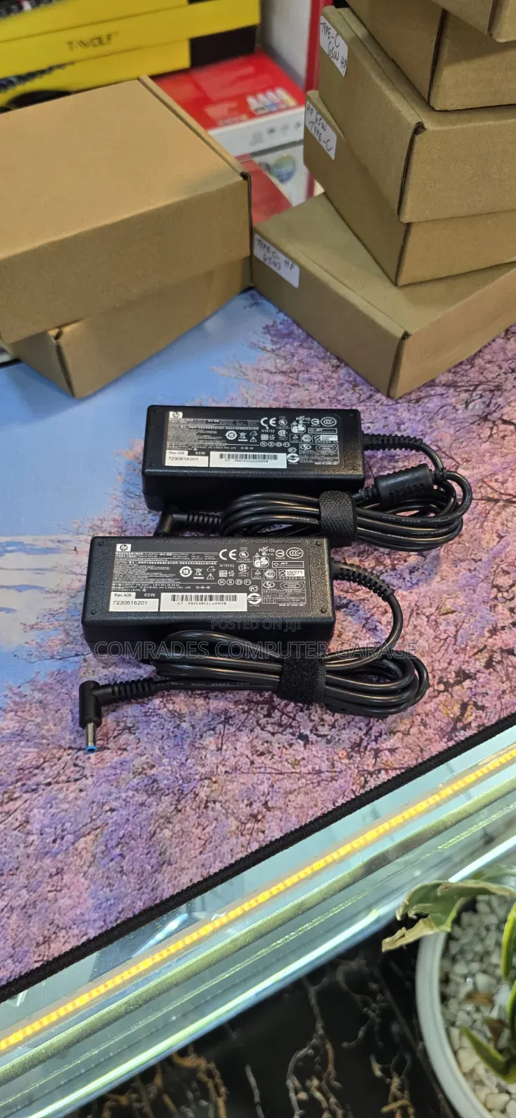 HP EliteDesk 800g4 Charger 65w