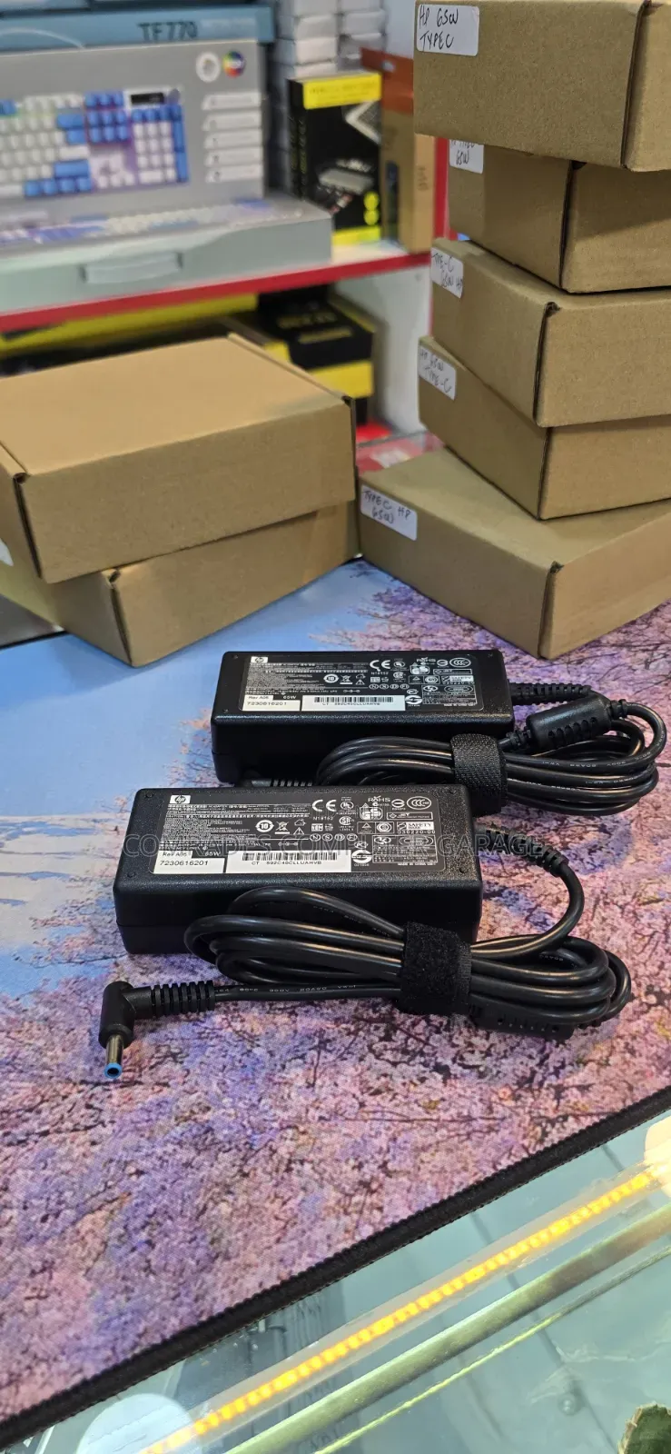 HP EliteDesk 800g4 Charger 65w