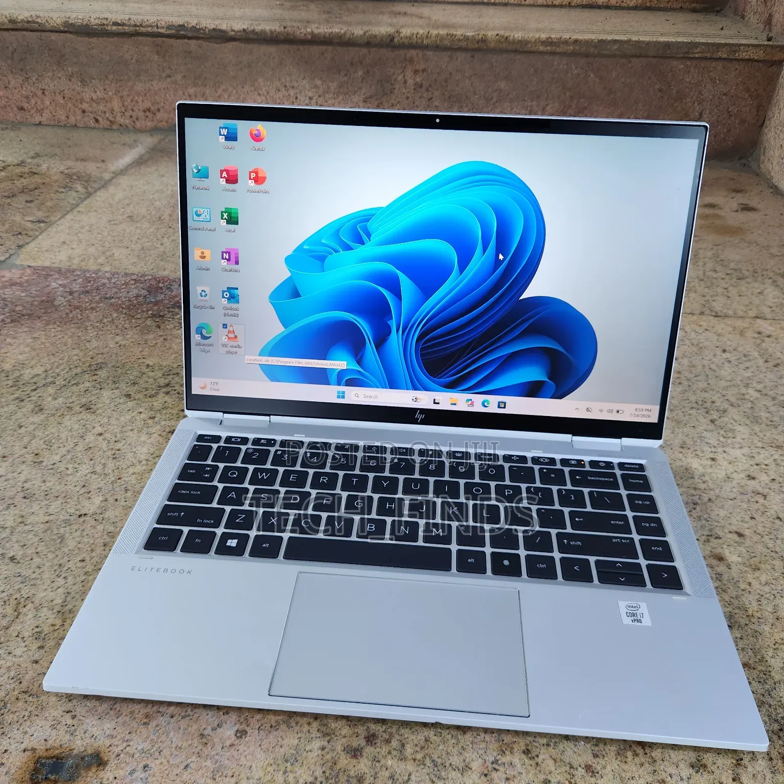 Laptop HP EliteBook x360 1040 G7 32GB Intel Core i7 SSD 256GB