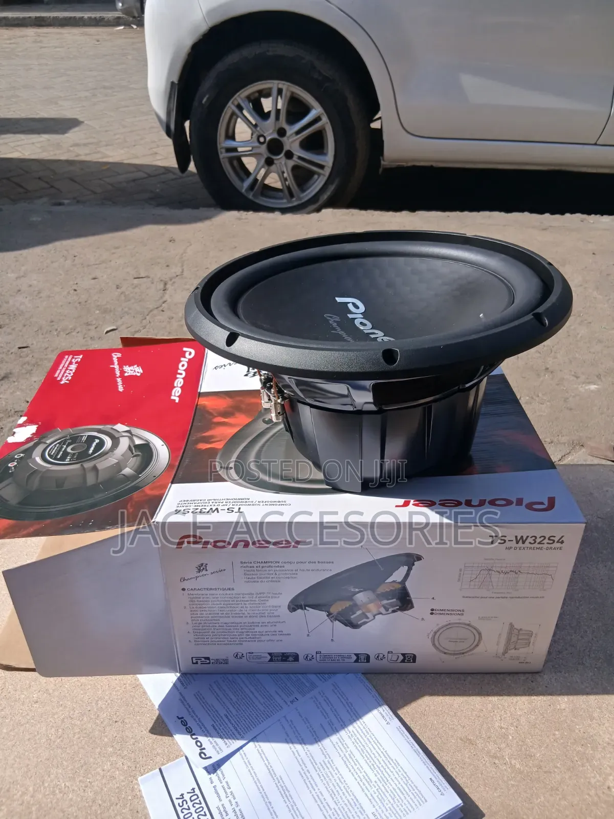 New Pioneer Subwoofer 1500w Tw-32s4