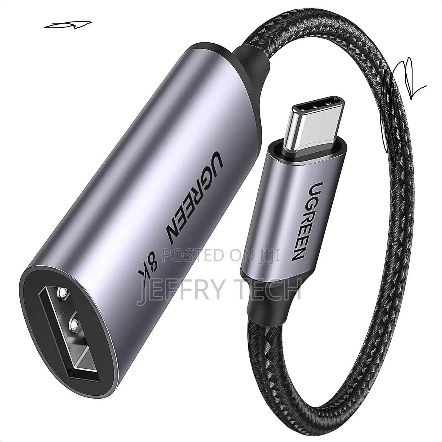 UGREEN at 60Hz USB C to DisplayPort 1.4 Adapter Supporting at 240Hz Th