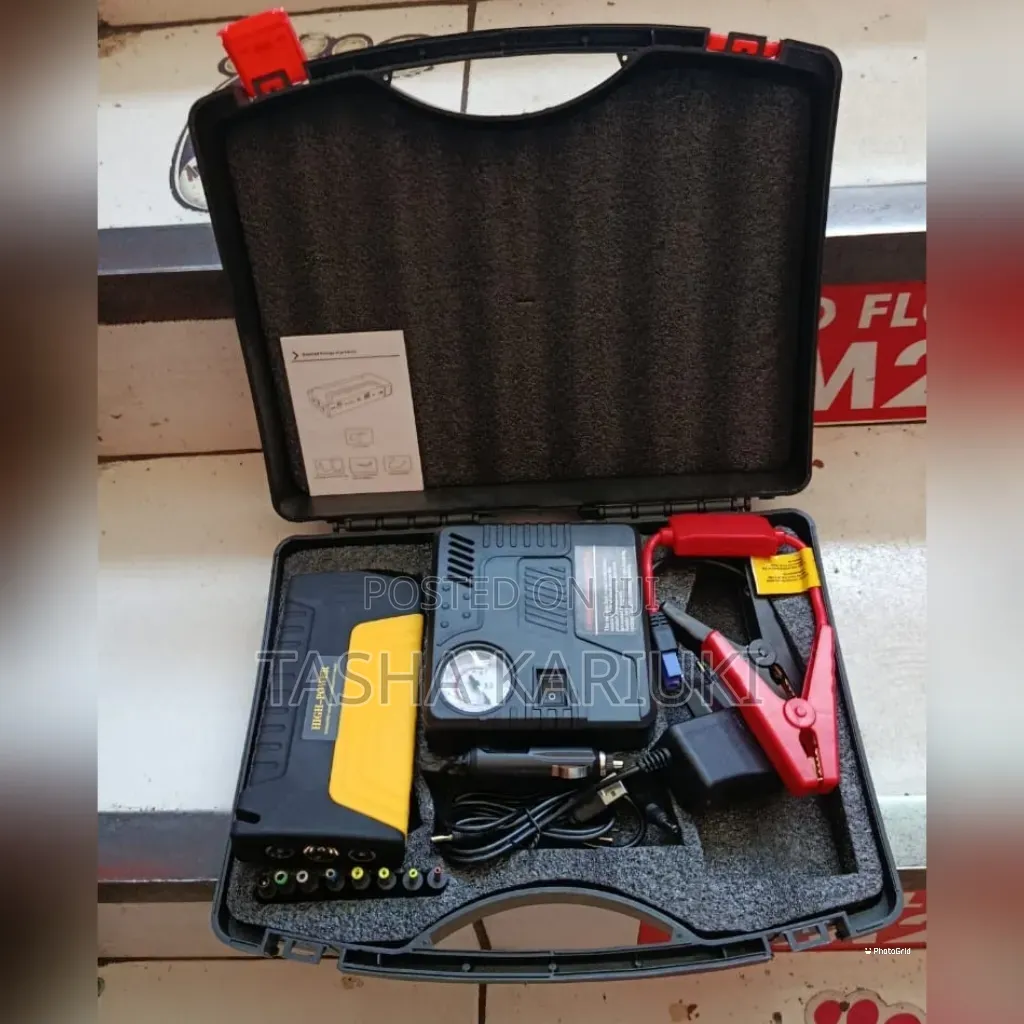 Emergency Portable Car Jump Starter Kit