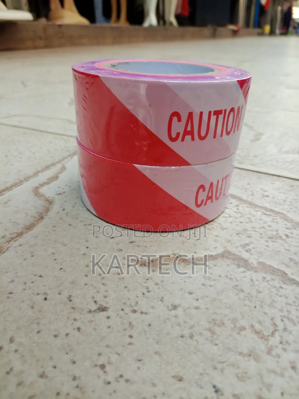 Construction Hazard Warning Tape