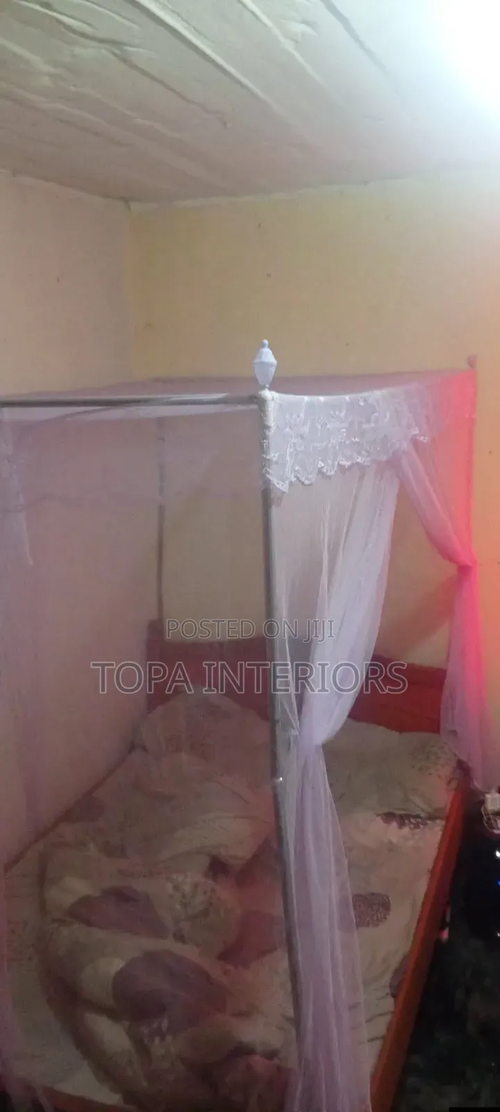 Foldable 4 Stands Bed Mosquito Nets