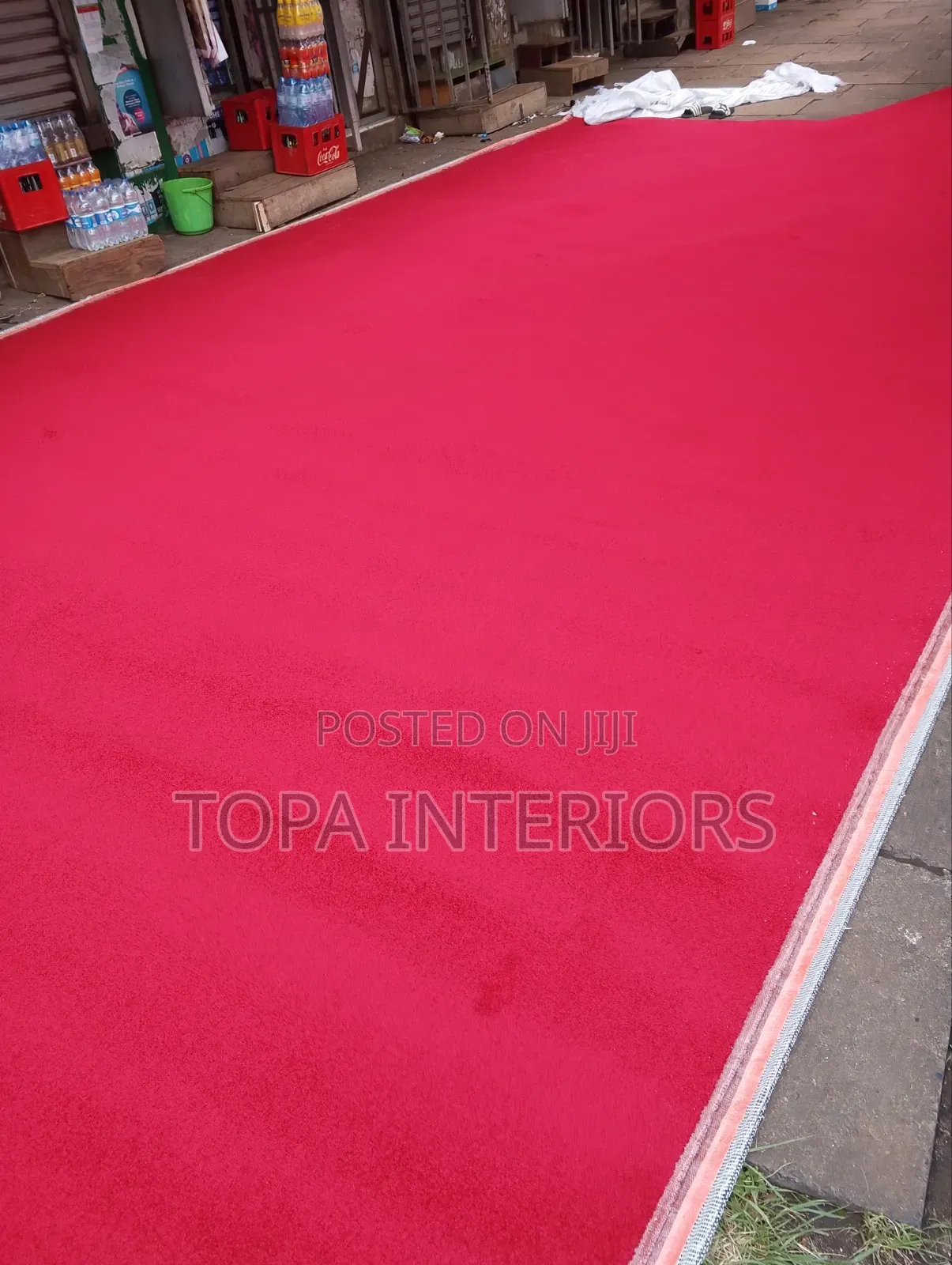 Fluffy Red Carpets Supply and Installation of Wall to Wall Carpets