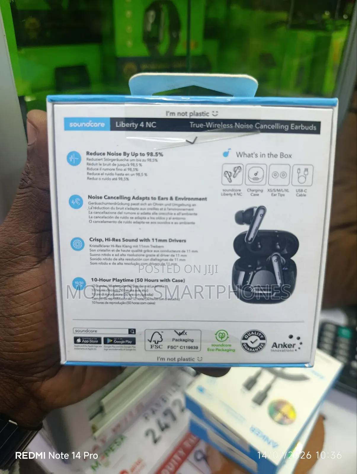 Anker Soundcore Liberty 4 NC | True-Wireless Noise Cancelling Earbuds