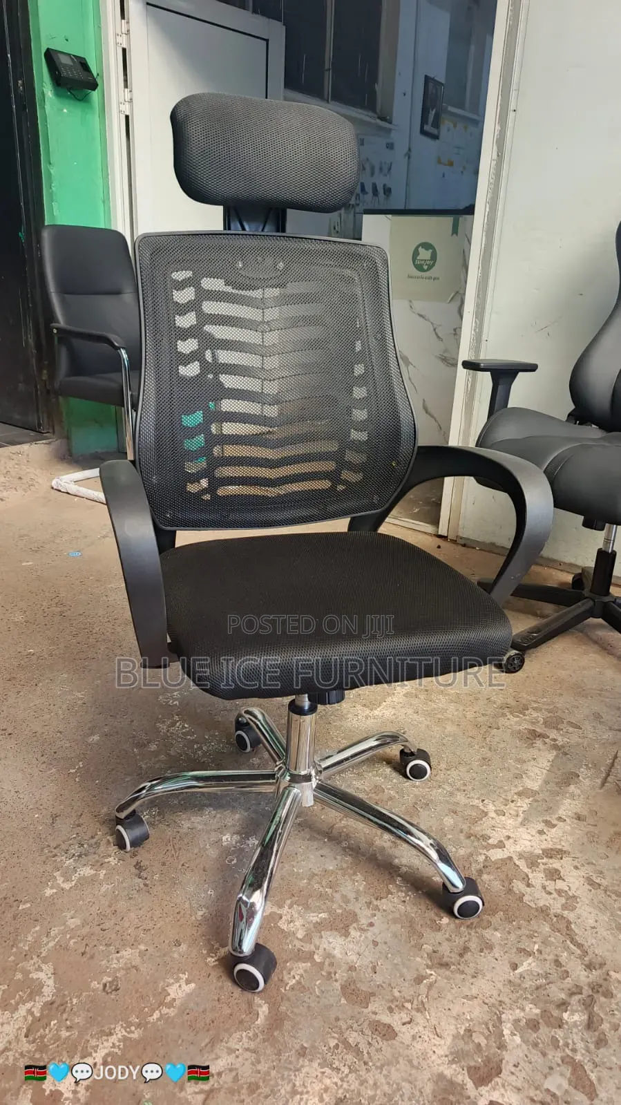 Comfort Office Chair With Head Support