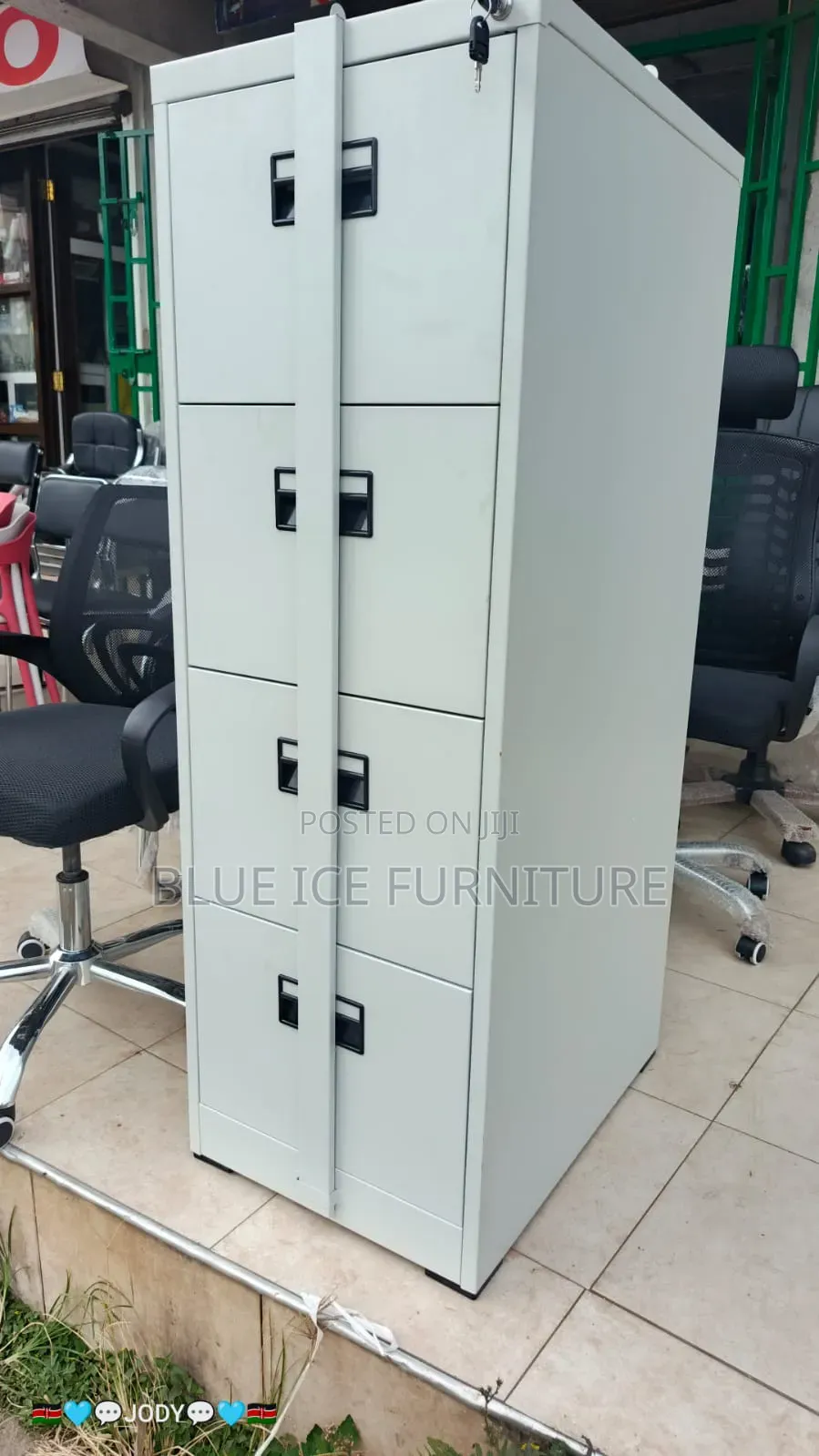 Heavy Duty Office Filling Cabinet With Front Lock Bar