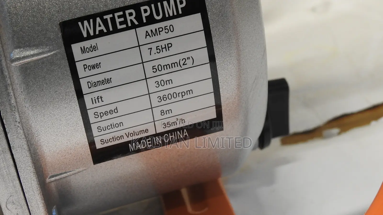 Astramilano 2" Petrol Water Pump – 7.5HP High-Flow Transfer Pump