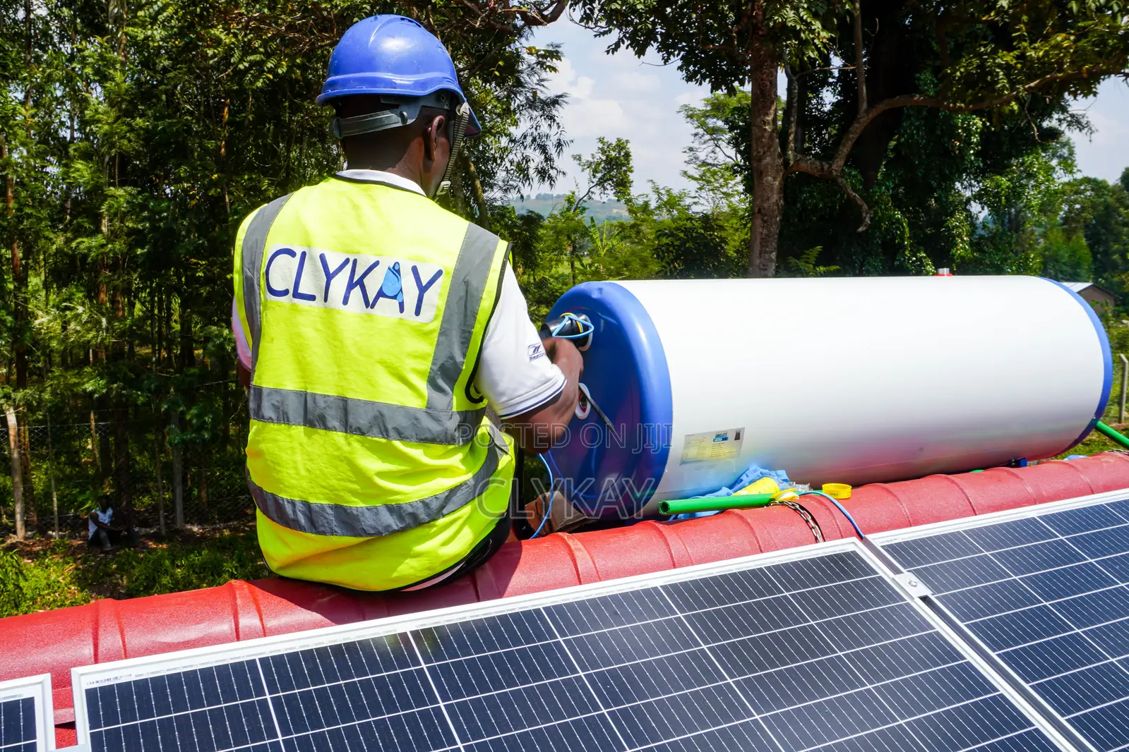 200 Litres Solar Water Heater Installation