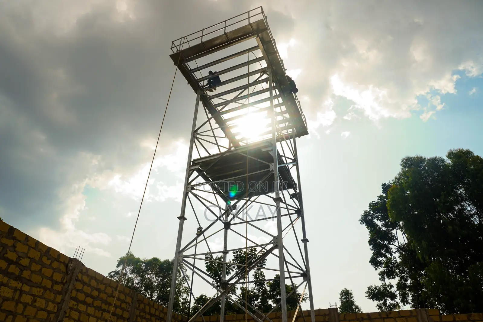 Galvanized Steel Water Towers
