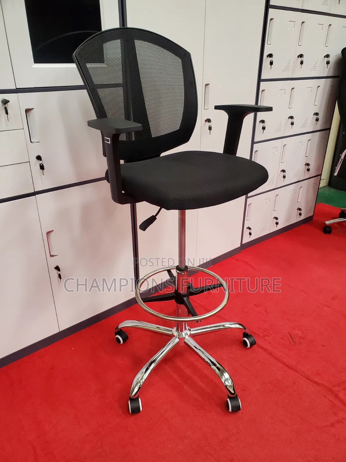 Counter/Cashier Mesh Chair