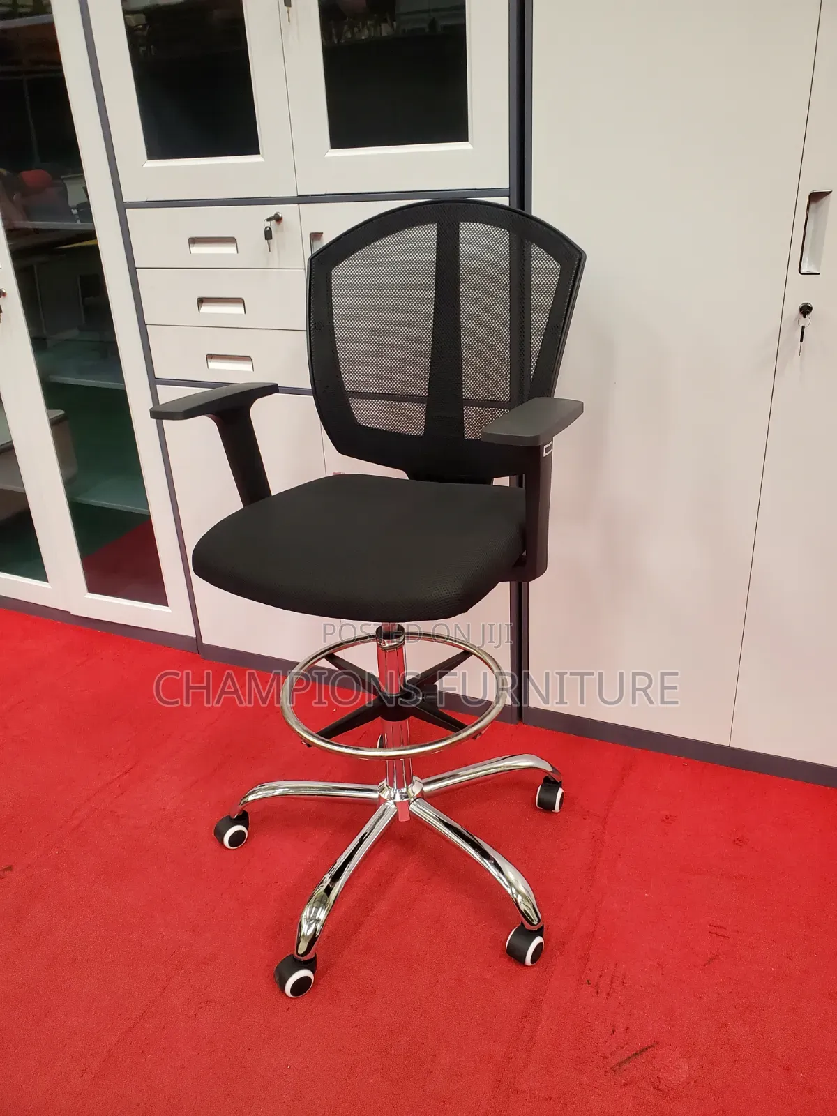 Counter/Cashier Mesh Chair