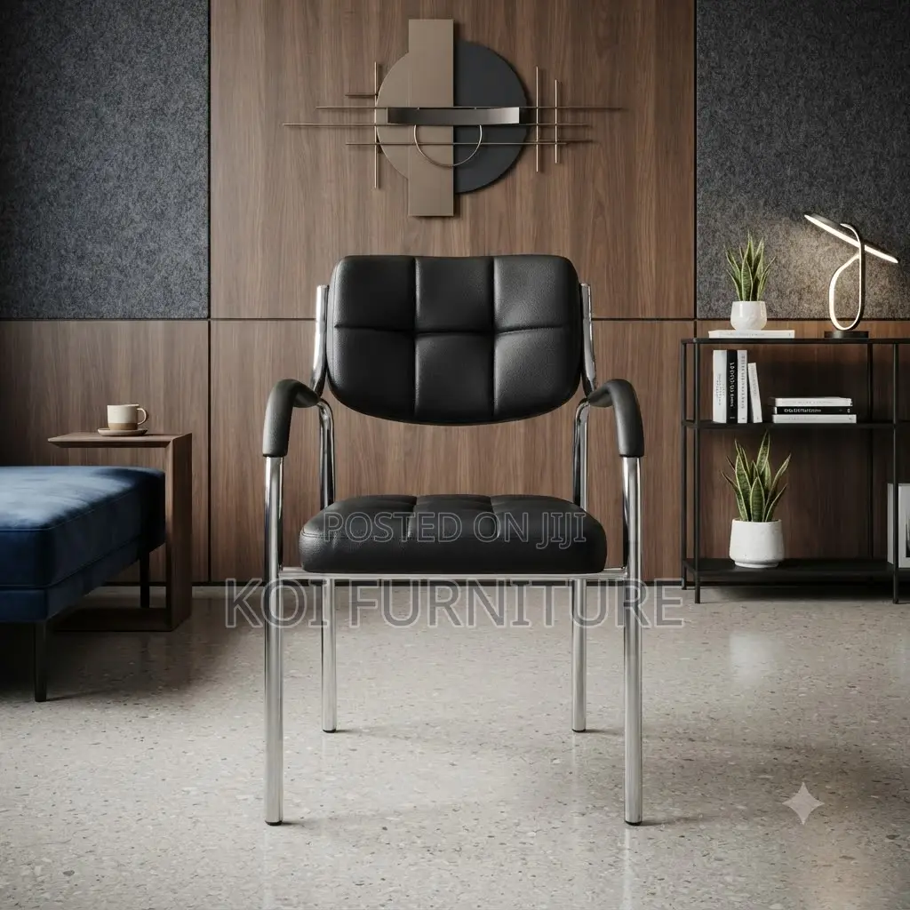 Office Chairs; Black ODesk Office Visitors Catalina Chairs
