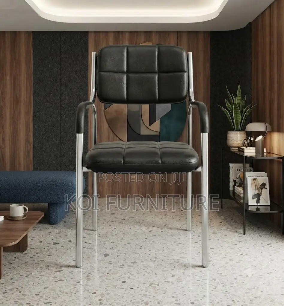 Office Chairs; Black ODesk Office Visitors Catalina Chairs