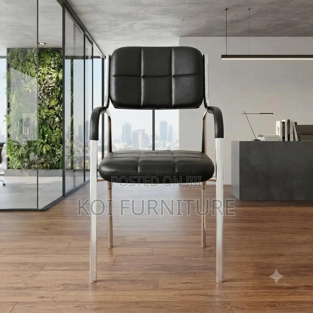 Office Chairs; Black ODesk Office Visitors Catalina Chairs
