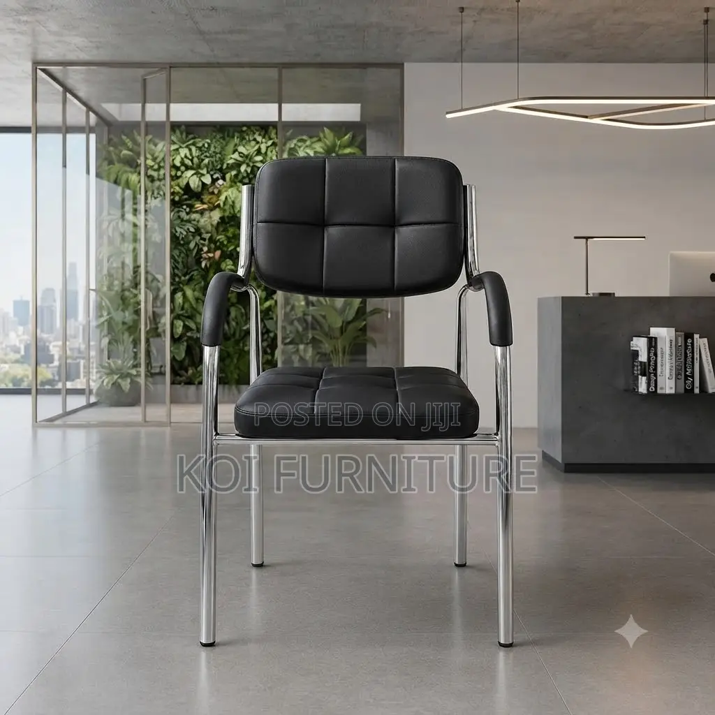 Office Chairs; Black ODesk Office Visitors Catalina Chairs
