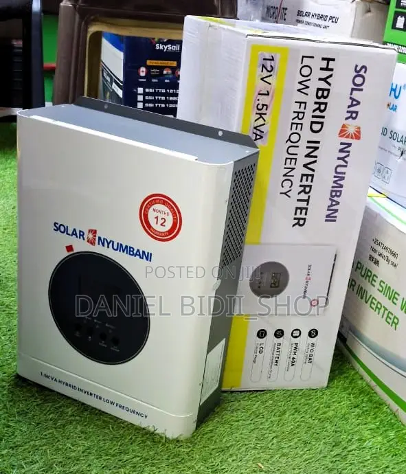 1.5kva 12v Hybrid Inverter Solar Nyumbani
