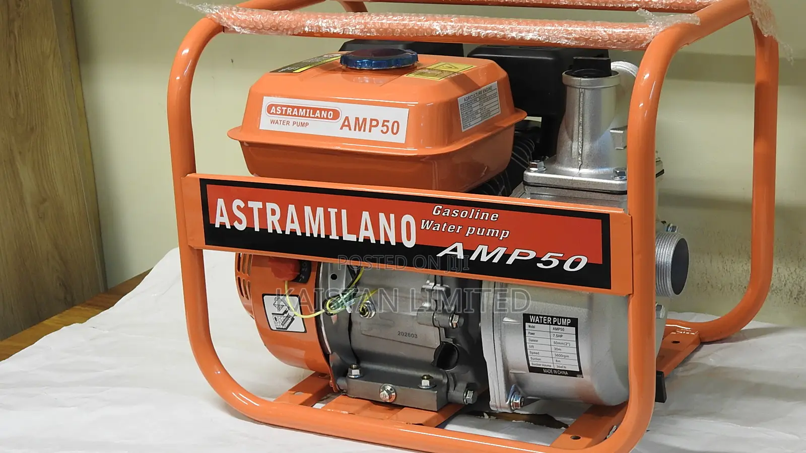 Astramilano AMP50 2" Gasoline Water Pump – Best for Farm Irrigation