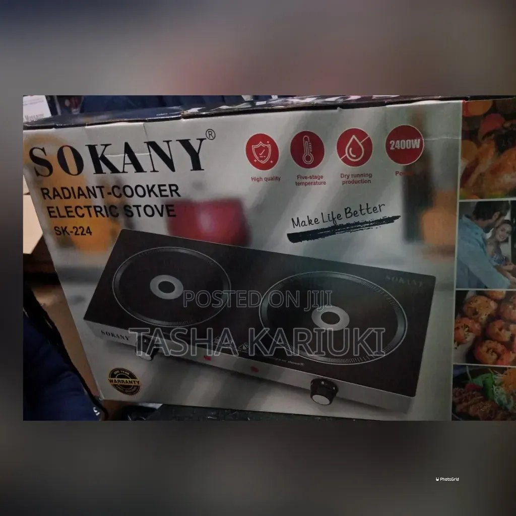 Sokany Double Electric Stove