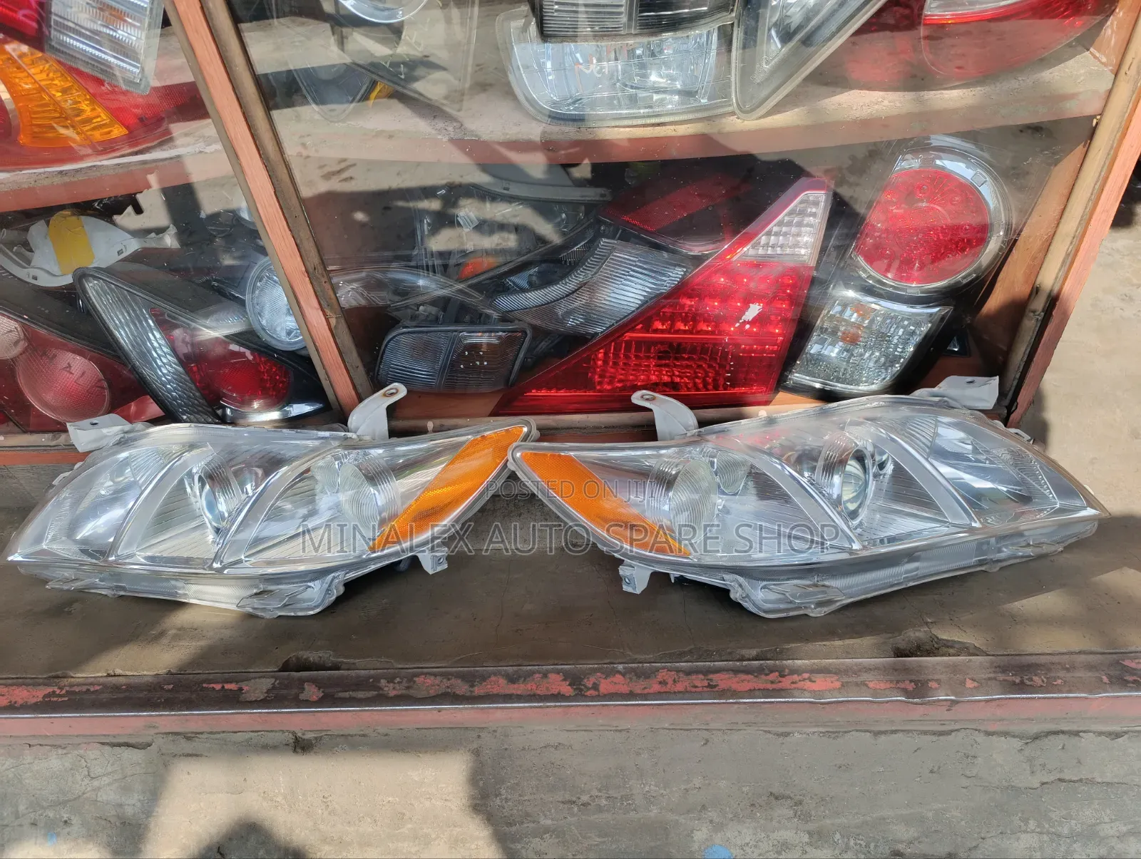 Toyota Camry Headlight Year 2008 Complete Zenon Type
