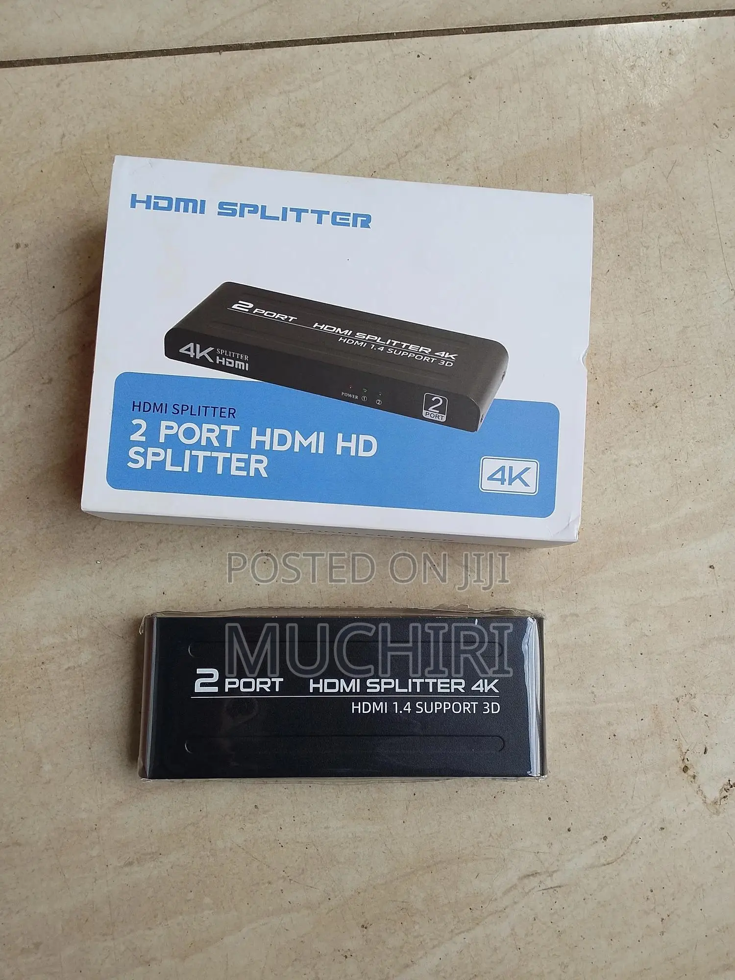 2 Way Powered Hdmi Splitter 1 Input 2 Outputs Screens