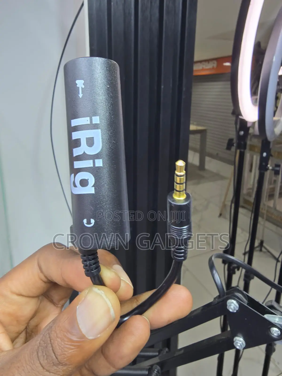 iRig Guitar Interface Adapter for iPhone Android Recording