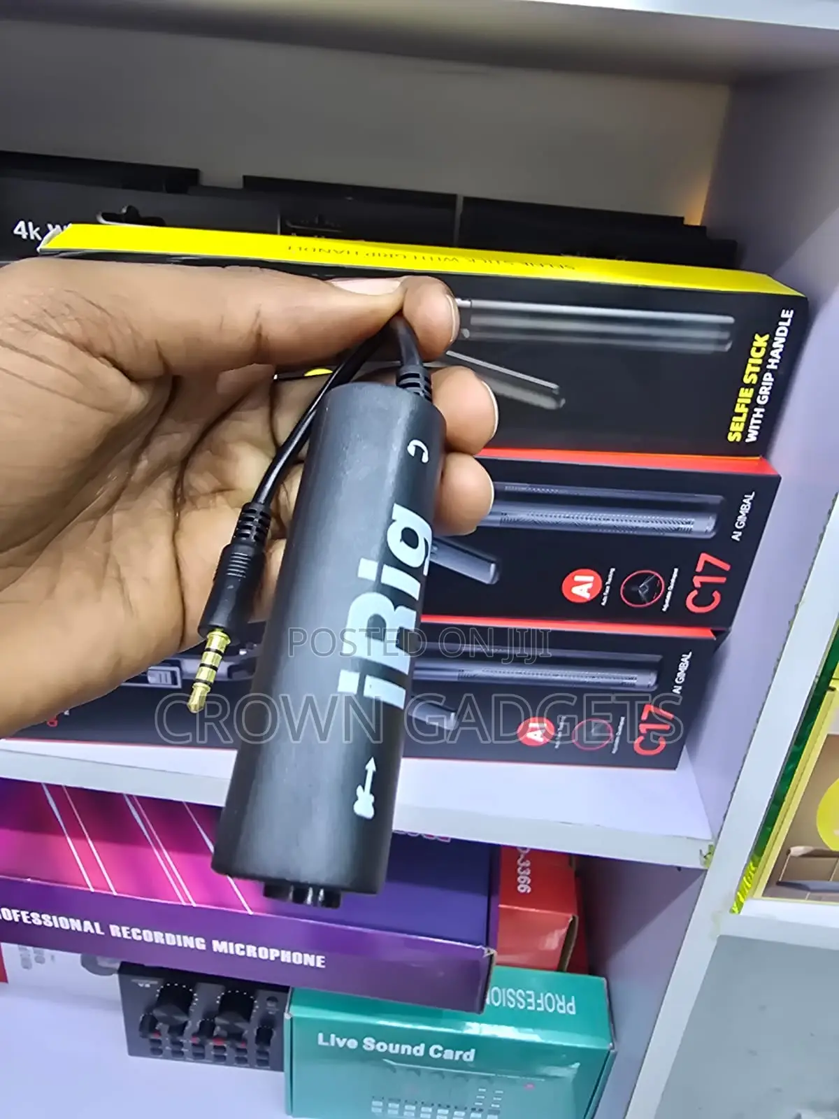 iRig Guitar Audio Interface 1/4 Inch to 3.5mm Adapter