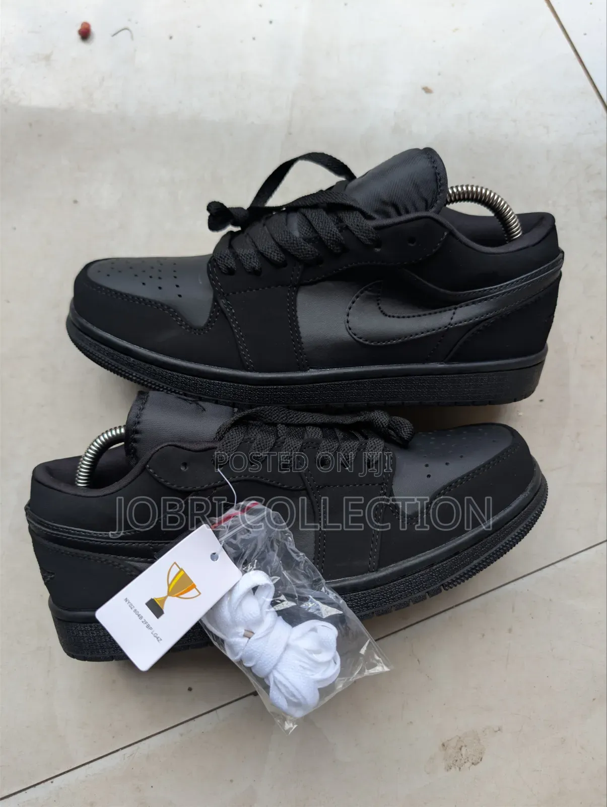 Air Jordan 1 All Black Sneakers