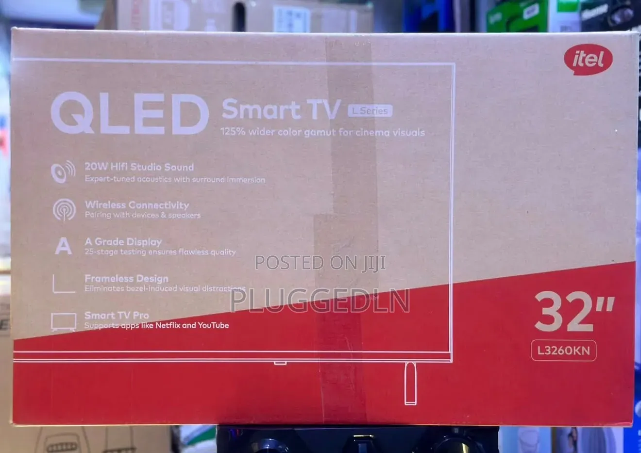 Itel 32-Inch QLED Smart TV