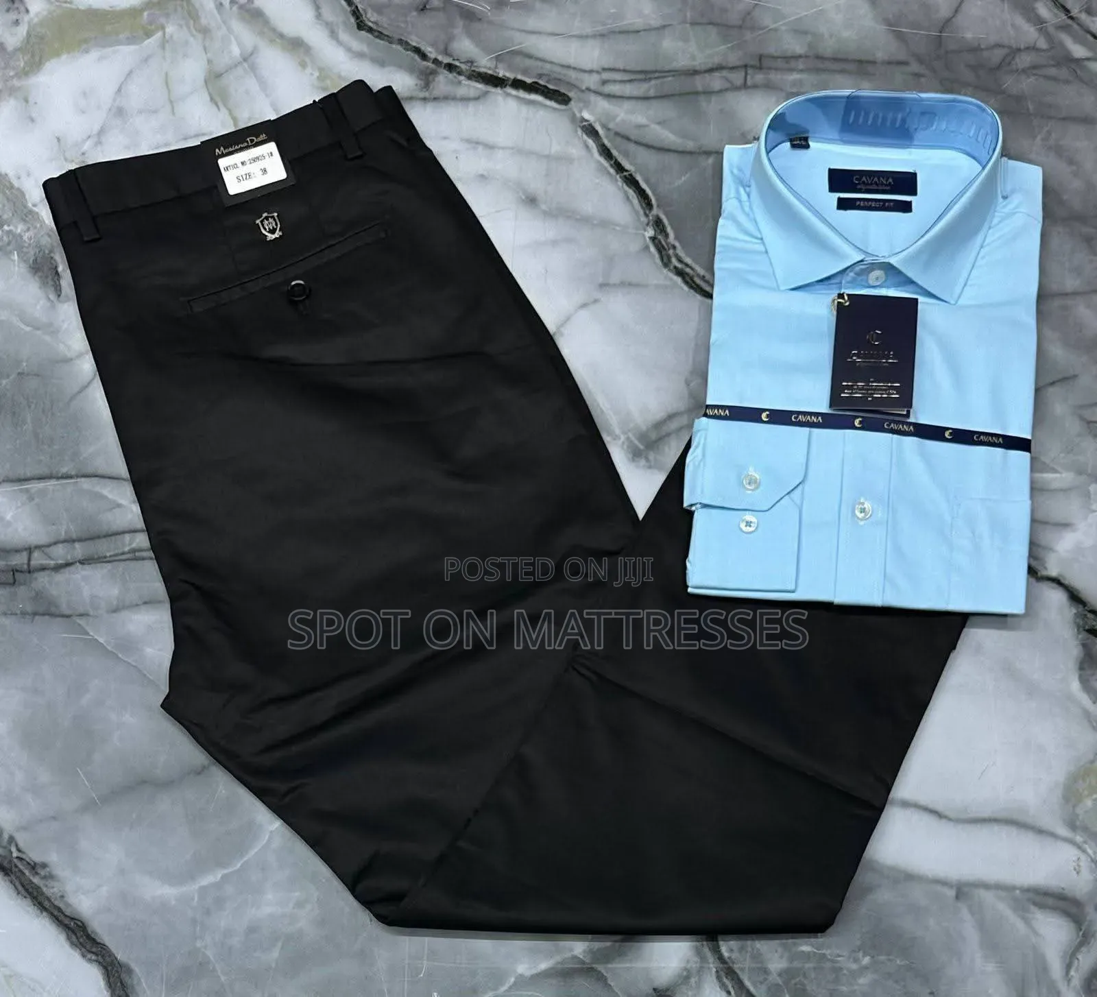 Smart Casual Combo. Khaki Shirt. Medium - 3XL. Delivery Available!