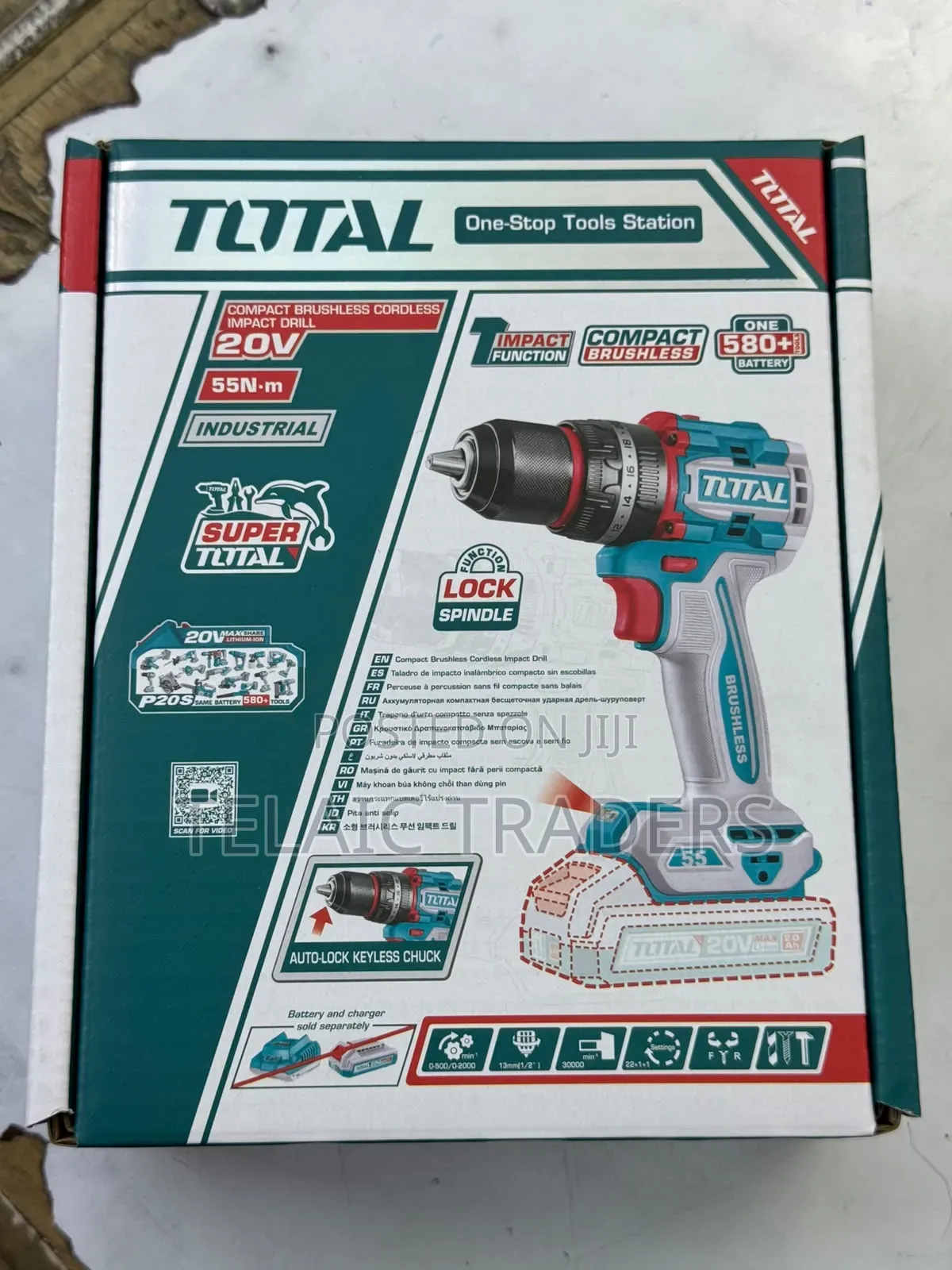 20V Cordless Impact Drill
Tidli205581