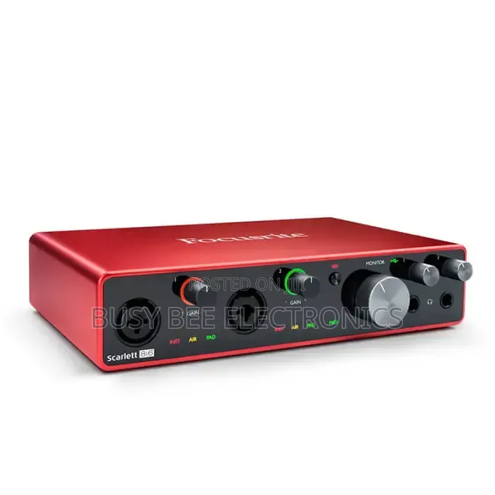 Focusrite Scarlett 8i6 8×6 USB Audio/Midi Interface