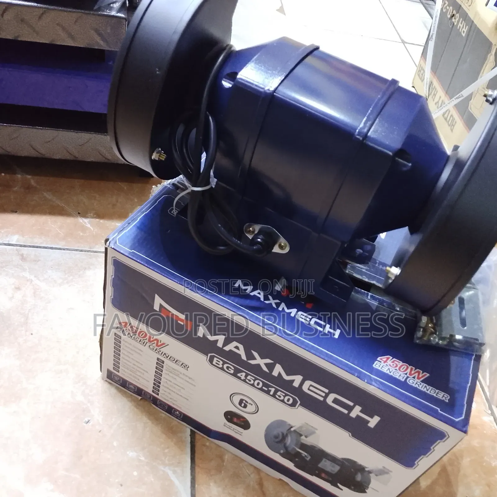 Heavy Duty 6" Maxmech Bench Grinder 450-150 Now Available