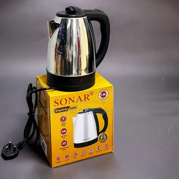 Compact Automatic Shut-Off Stainless Steel Electric Kettle
